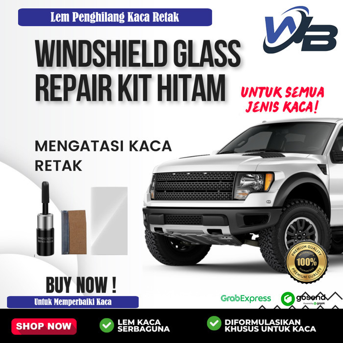 Lem Perbaikan Kaca Retak Windscreen Repair Resin Glass Crack Alat Perekat Kaca Retak Mobil Lcd Hp Ki
