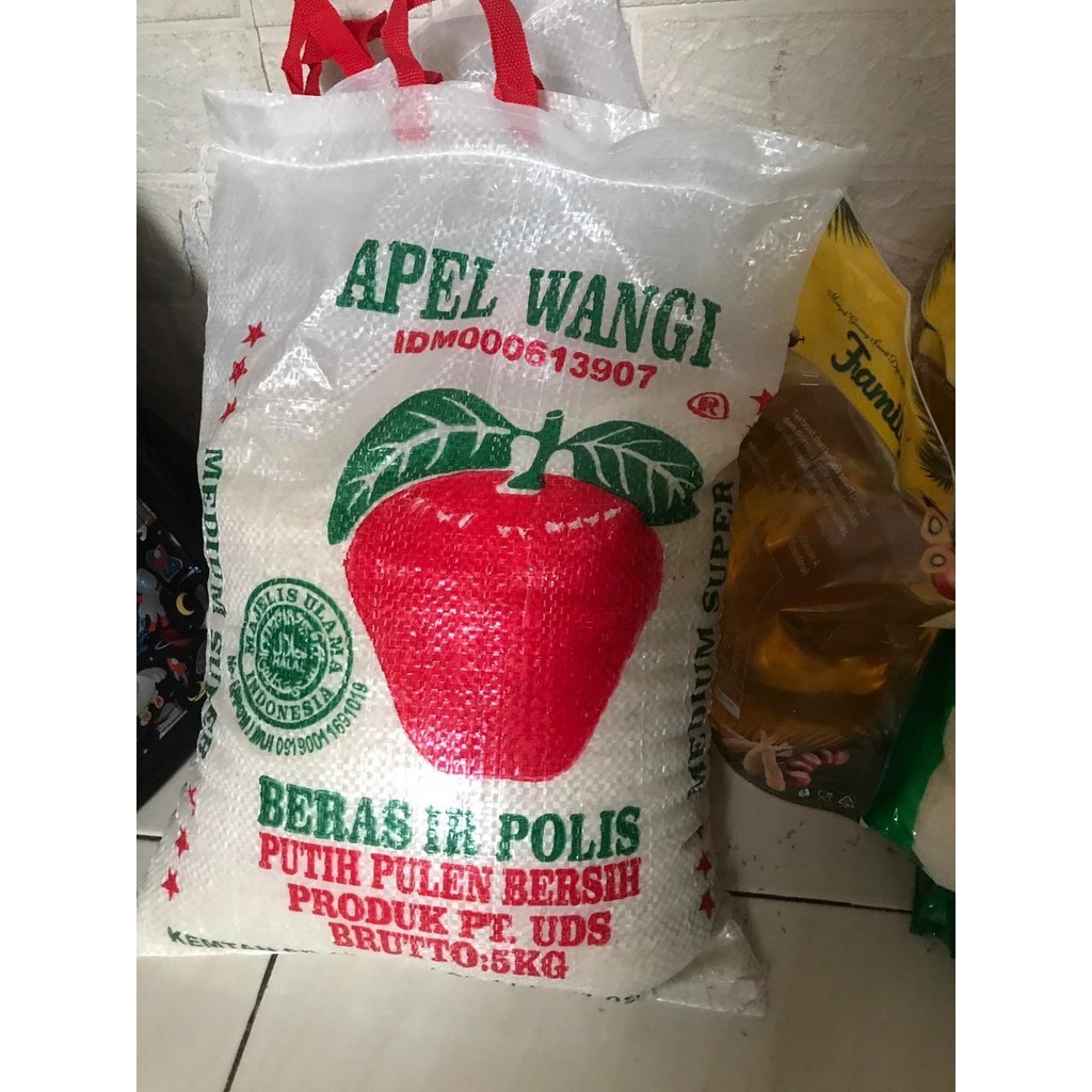 

Beras Cap Apel Kemasan 5 Kg