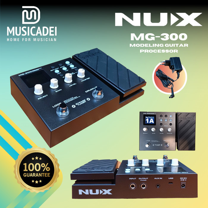 Efek GItar Multi NUX MG300 / MG-300 / MG 300