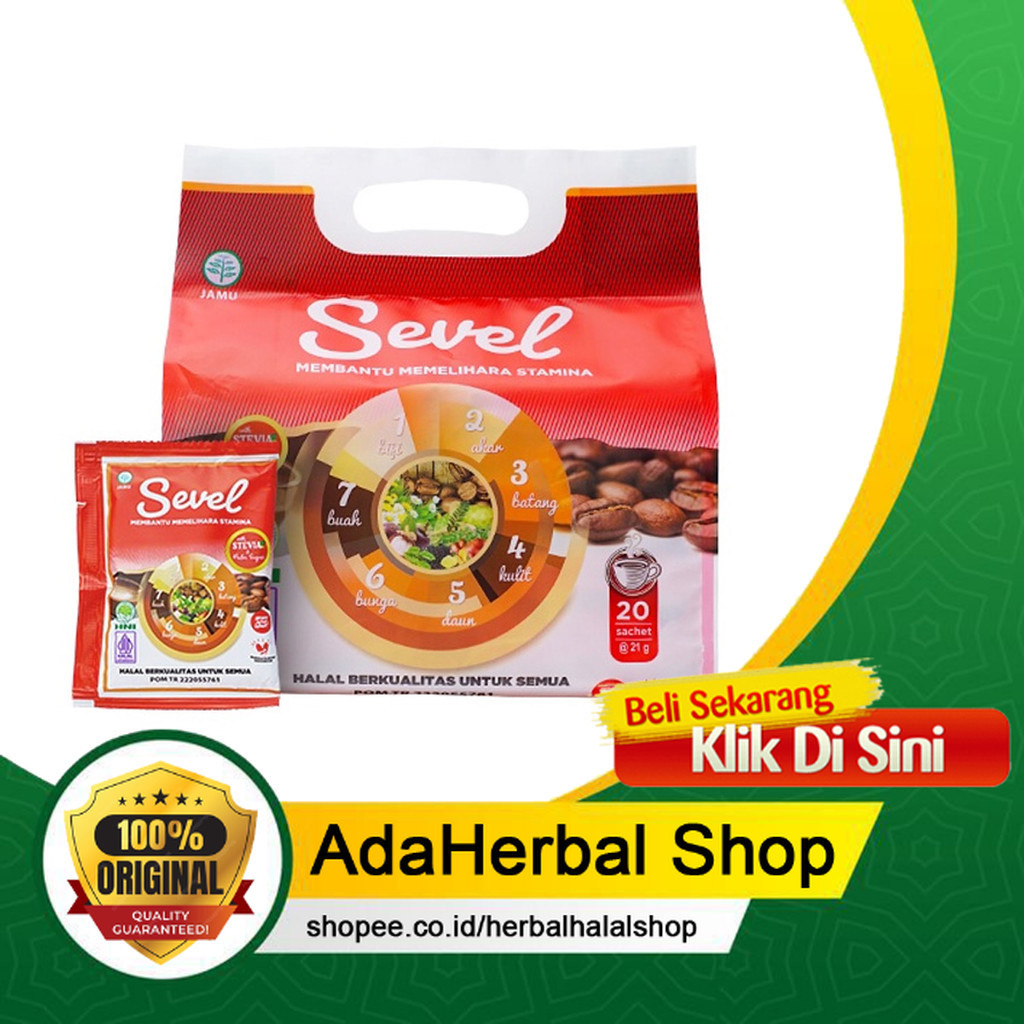 

HNI HPAI - KOPI 7 ELEMEN SEVEL - ORIGINAL COFFEE HERBAL 20 SACHET Produk HNI HPAI HNhh0