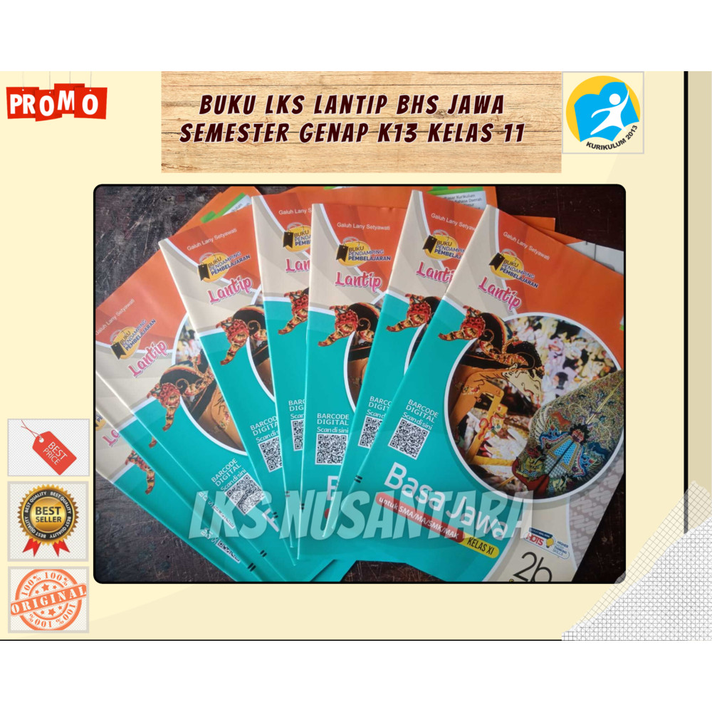 Buku LKS Lantip Bahasa Jawa Timuran _ SMA Kelas 11 _ Genap K13
