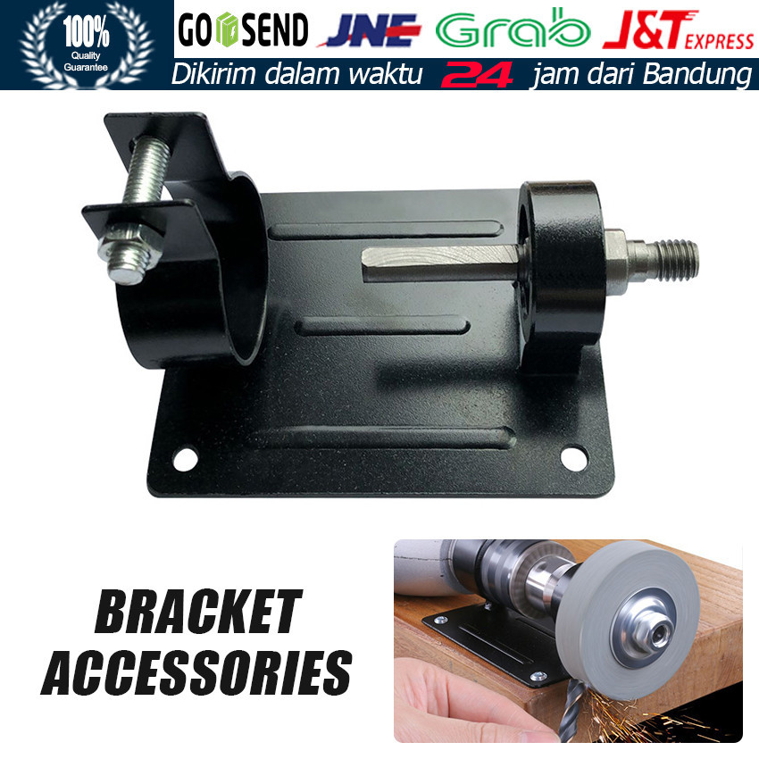 Dudukan Bor Adaptor Stand Holder Mesin Meja Tangan Drill Mata Gerinda