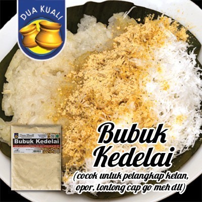 

Paket 6pcs Dua Kuali Bubuk Kedelai - pelengkap ketan, opor dll