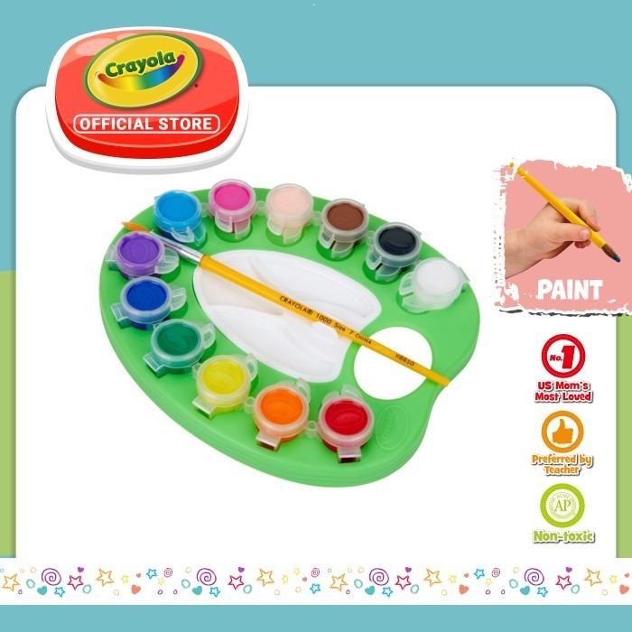 

Cat Air CRAYOLA Washable Kid's Paint Palette
