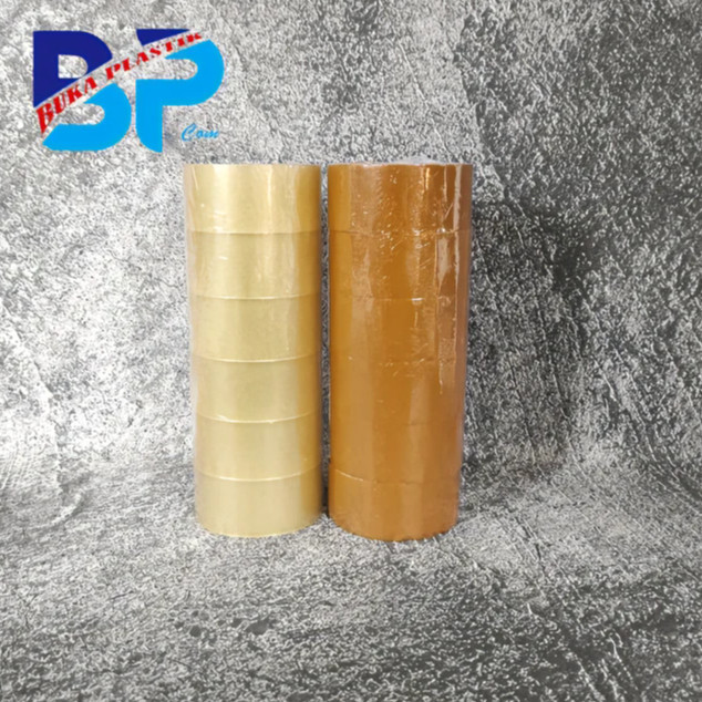

Lakban Bening - Lakban Cokelat DKE tape 45mm x 90 Yard