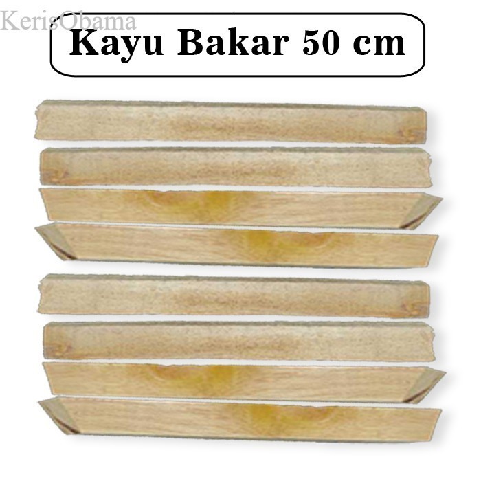 

Kayu Bakar 50 cm BBQ Api Unggun 1 kg murah