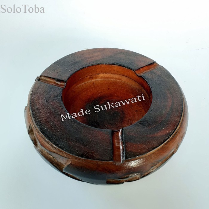 

Asbak kayu ukir bali kerajinan tangan handmade murah