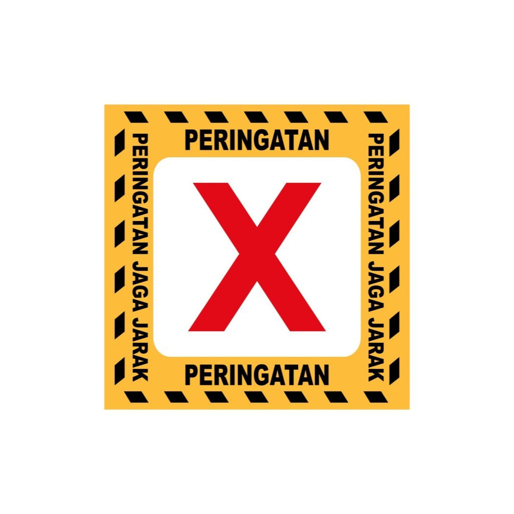 

stiker sosial distancing PERINGATAN JAGA JARAK KURSI LANTAI 15X15CM