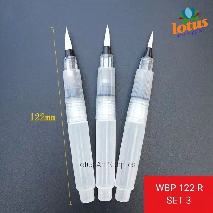 

PROMO!! -Water Brush Round Pen Set 3 - WBP122R