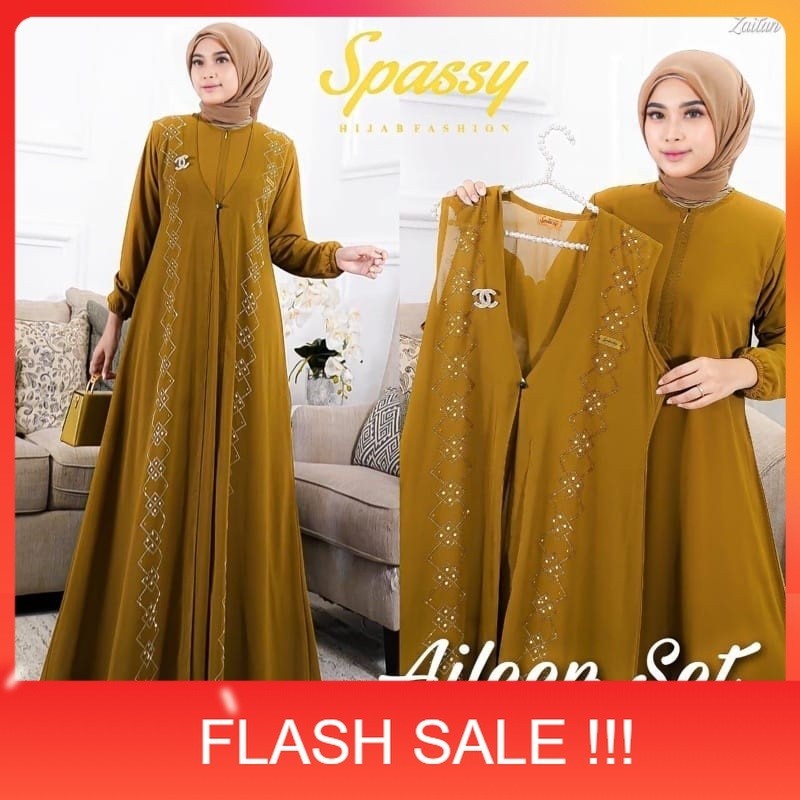 PROMO [Ada jumbo] AILEEN set / Ailen Dres / Aileen Dress / Aileen Gamis