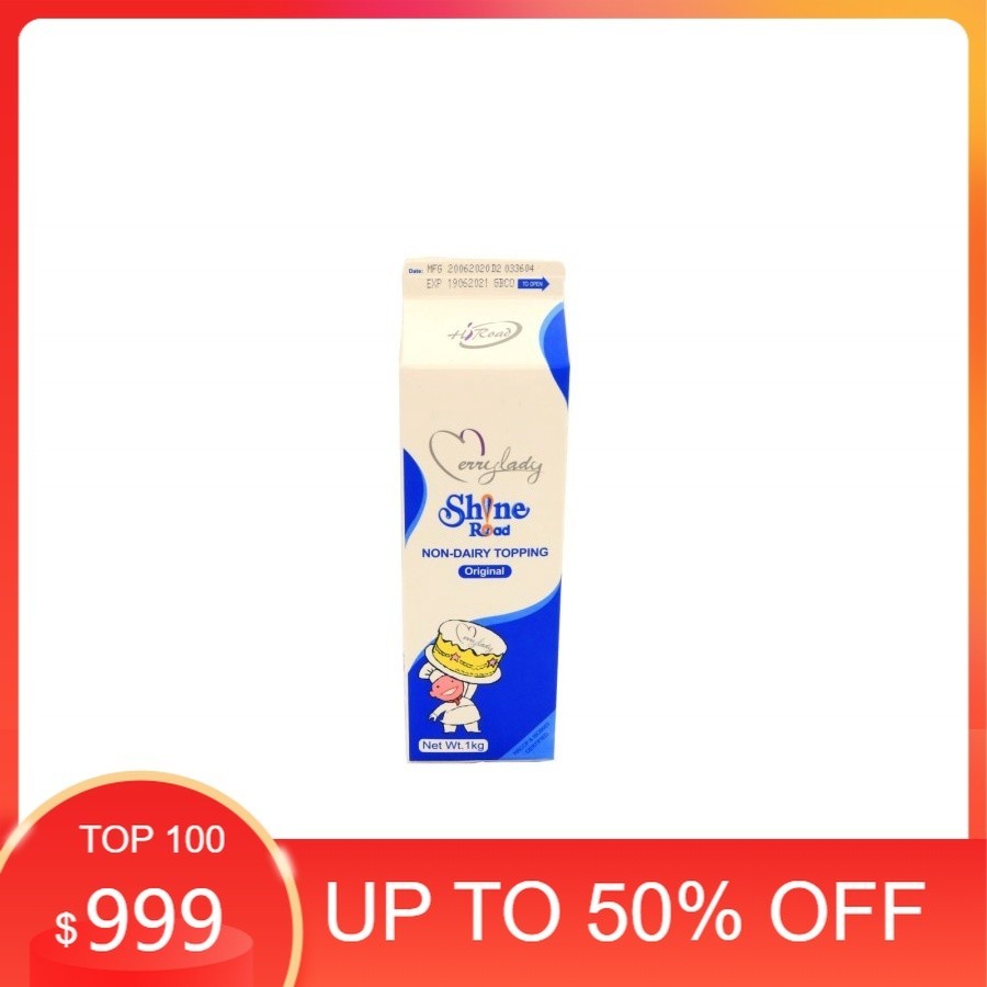 

Shine Road Non Dairy Whipping Cream - 1 Ltr