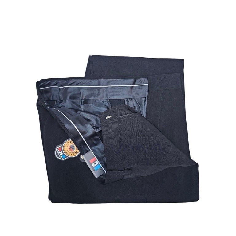 Celana Bahan Formal Pria Kerja Model Reguler Standart Hitam Merek Parker - Tanpa Rampel Rempel