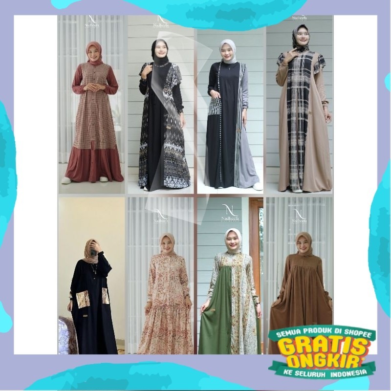 GAMIS ROMPI NADHEEFA STORE//GAMIS NADHEEFA STORE LAUNCHING TERBARU/Ramdhan Lebaran