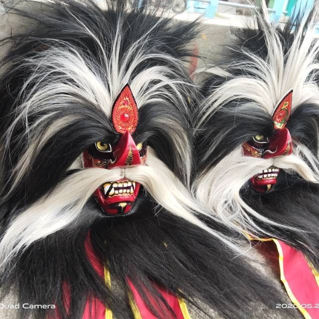 isabelyese Ganongan dewasa premium / ganong super / barongan / topeng / buto