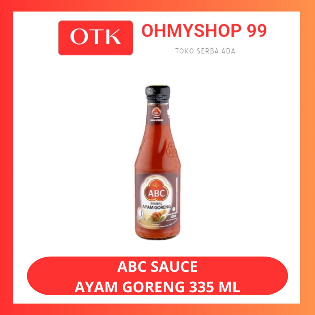 

ABC Sambal Saus Sambal Ayam Goreng 335gr