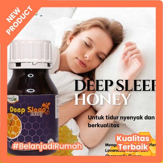 

Deep Sleep Honey Syrup Untuk solusi atasi Insomnia Sulit Tidur lelap