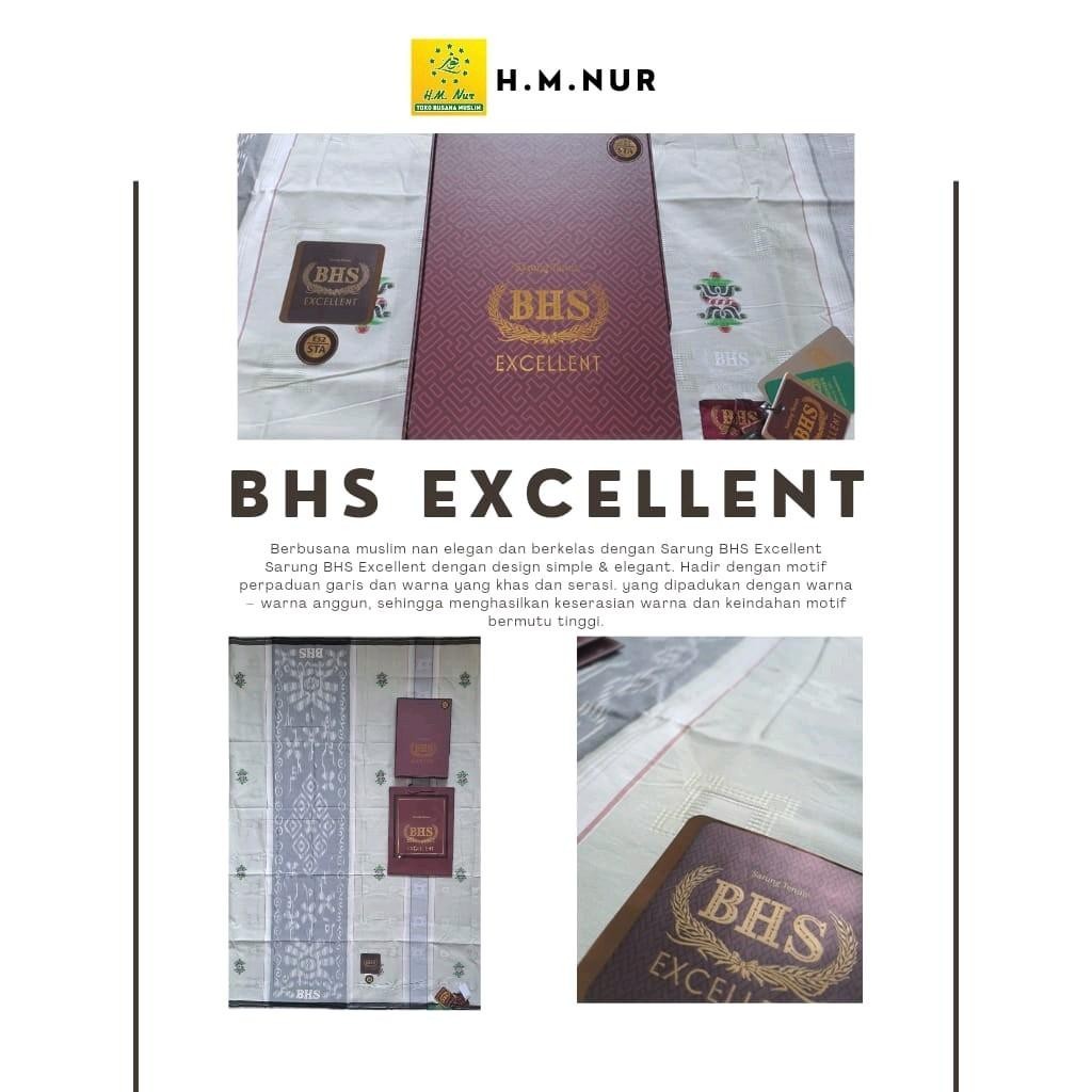 Sarung BHS Songket Excellent GOLD ORI - FULL TAG FREE GOODIE BAG EKSLUSIF BHS   Kain Pria Muslim Dew