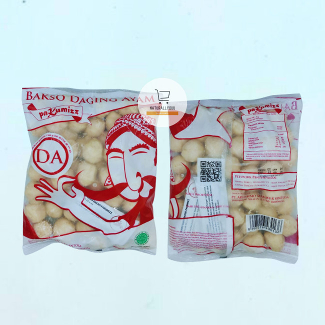 

PaKumizz Baso Ayam DA-50 Bakso isi 50 700gr
