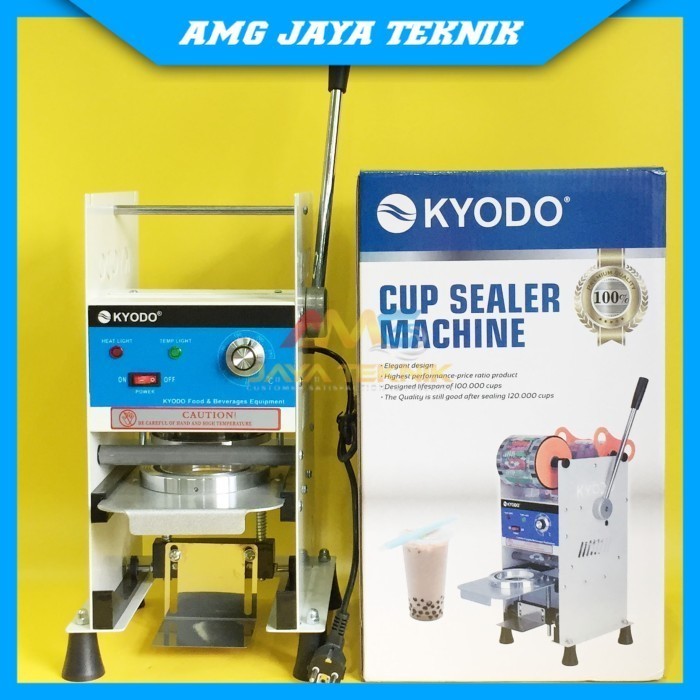 Cup Sealer Mesin Cup Sealer Ukuran 22OZ / Cup Sealer Machnine Kyodo