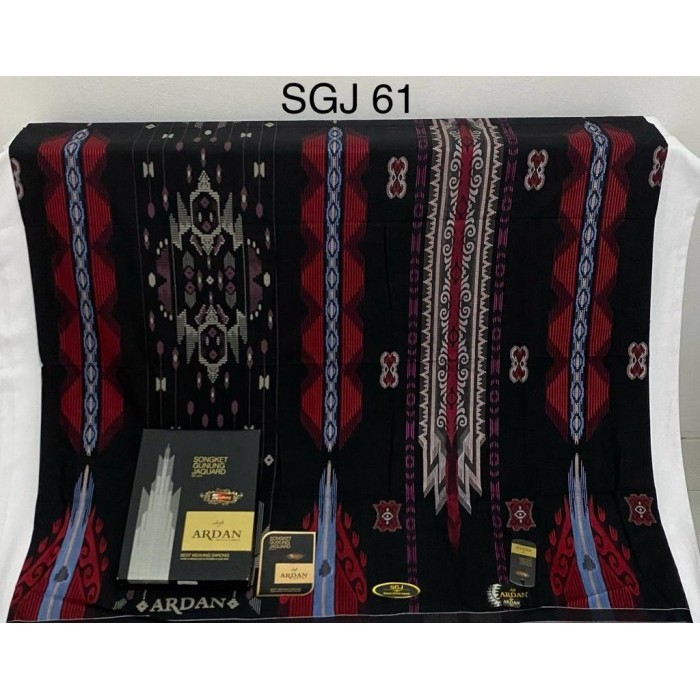 sarung ARDAN SGJ GOLD series HITAM & WARNA - SGJ 69