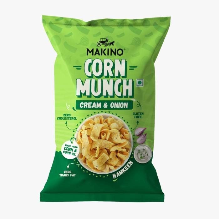 

MAKINO CORN MUNCH ( CREAM & ONION ) 150GR