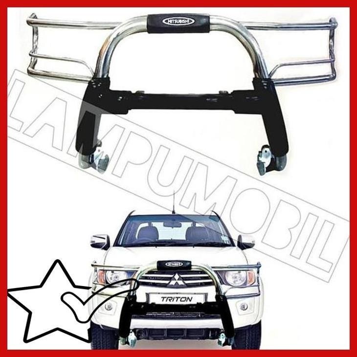 [AVMB] Adventurer Protector Bumper Depan Mitsubishi Strada Triton