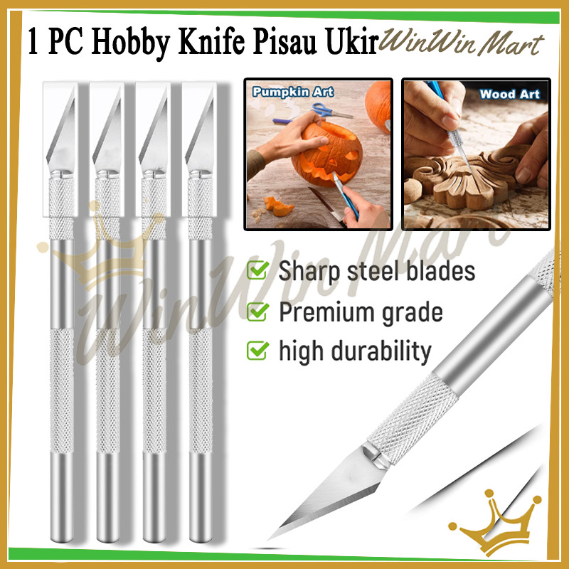 

Pisau Ukir Seni/Cutter Pen/1pc Hobby Knife Pisau Ukir/Pisau Alat Ukir Sen