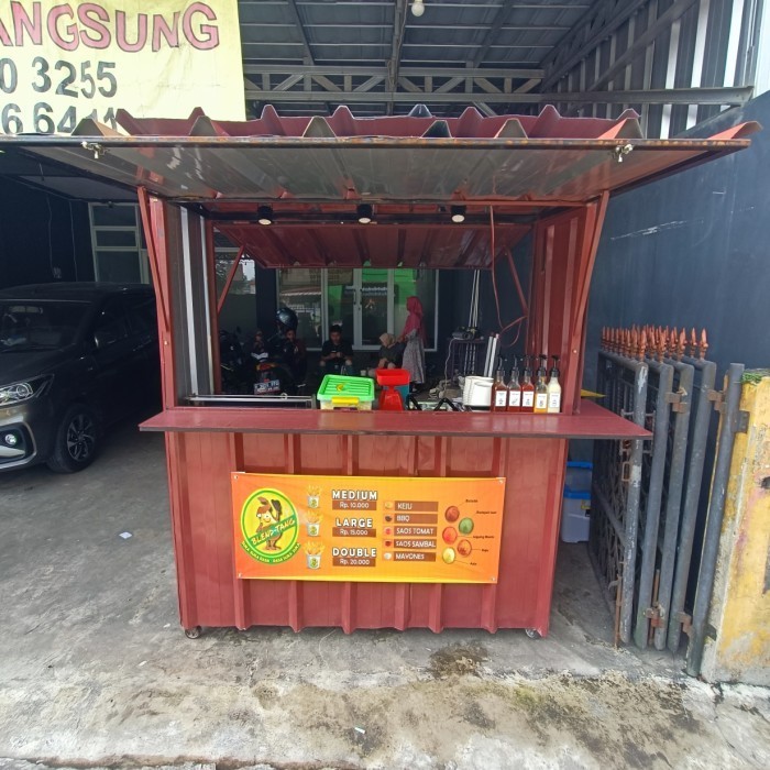 selamat datng booth container bekas