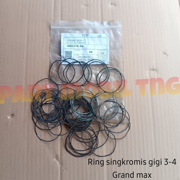 Ring Kawat Singkromis Gigi 3-4 Toyota Avanza Granmax Rush 9004A-31017