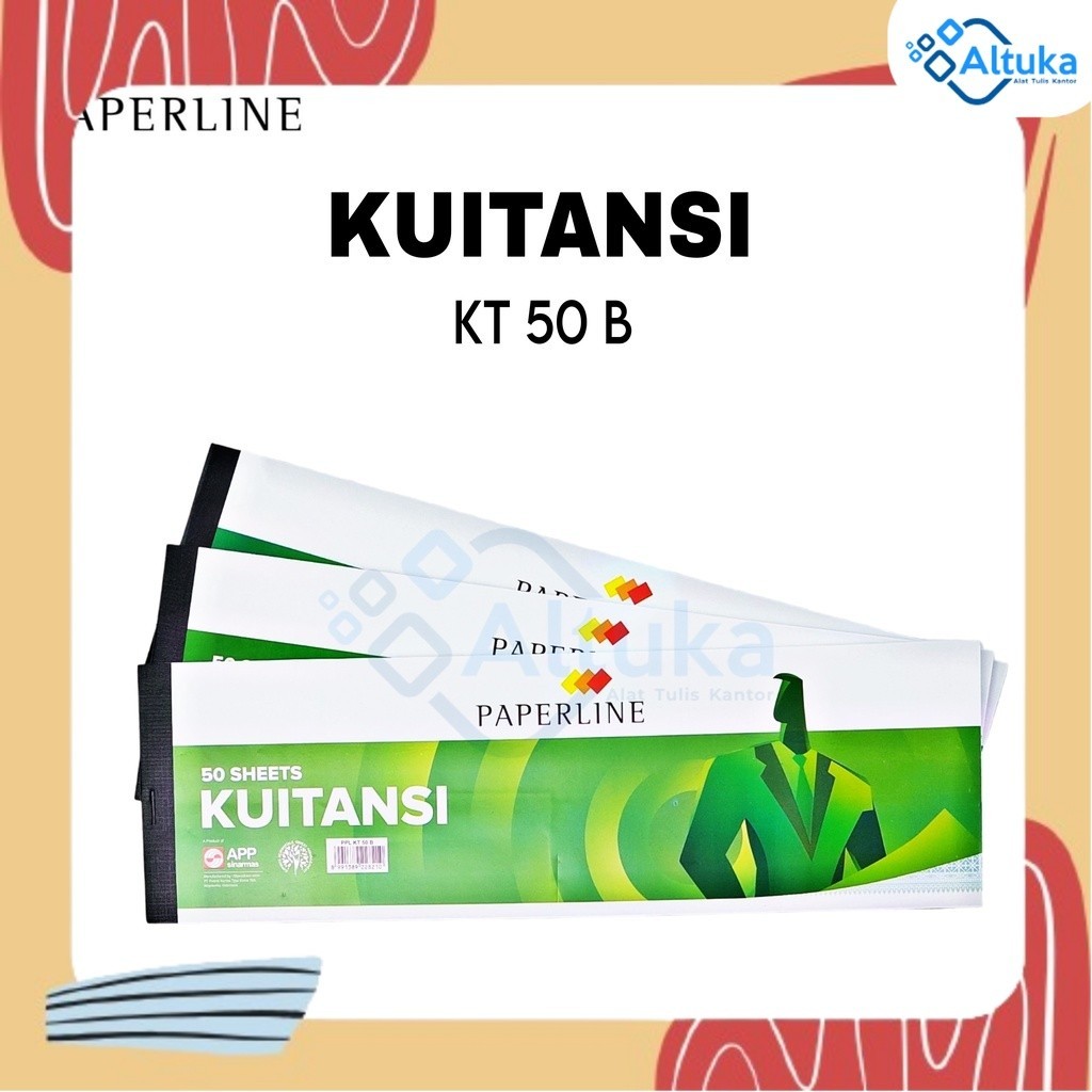 

Buku Kwitansi Besar KT 50 B Paperline