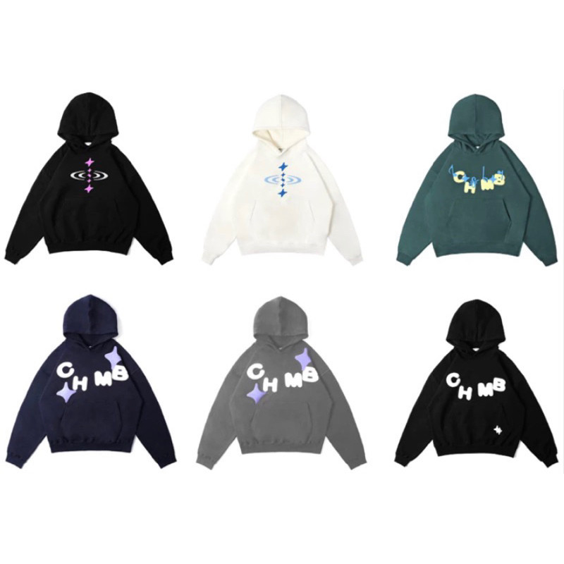 [ORIGINAL]  Chambredelavain X Telepati.che Boxy Hoodie Collaboration //  Boxy Hoodie Shooting Love N