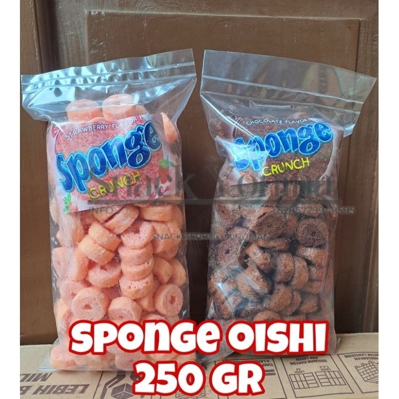 

Oishi Sponge Crunch Snack 250 grGratis Ongkir & COD