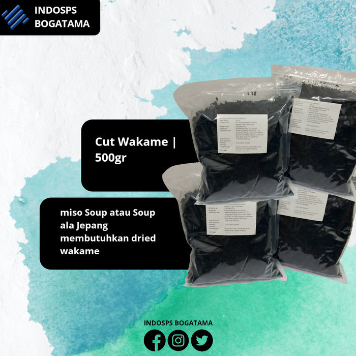 

[TERLARIS] Cut Wakame 500 gram