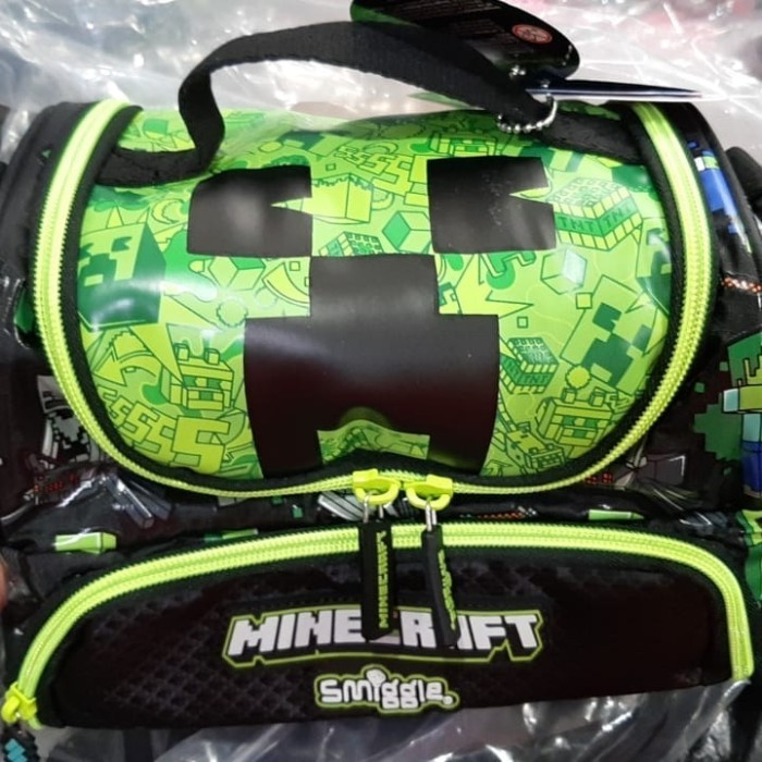 Smiggle Minecraft Collection Set - Tas Ransel Anak - Wallet