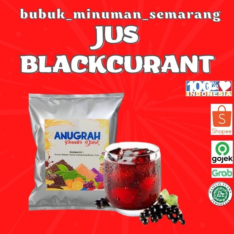 

BUBUK JUS BLACKCURANT 1 kg Bubuk minumanGratis Ongkir & COD