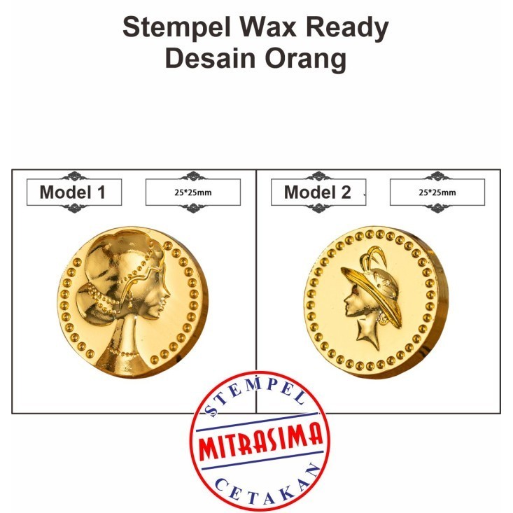 

Stempel Wax Ready siap pakai edisi Orang