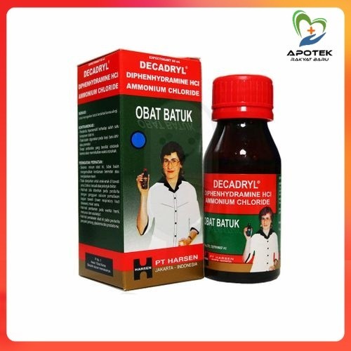 DECADRYL EXPECTORANT SIRUP Obat Batuk Berdahak/Pilek/Flu/Sesak Nafas/Asma/Sakit Ulu Hati