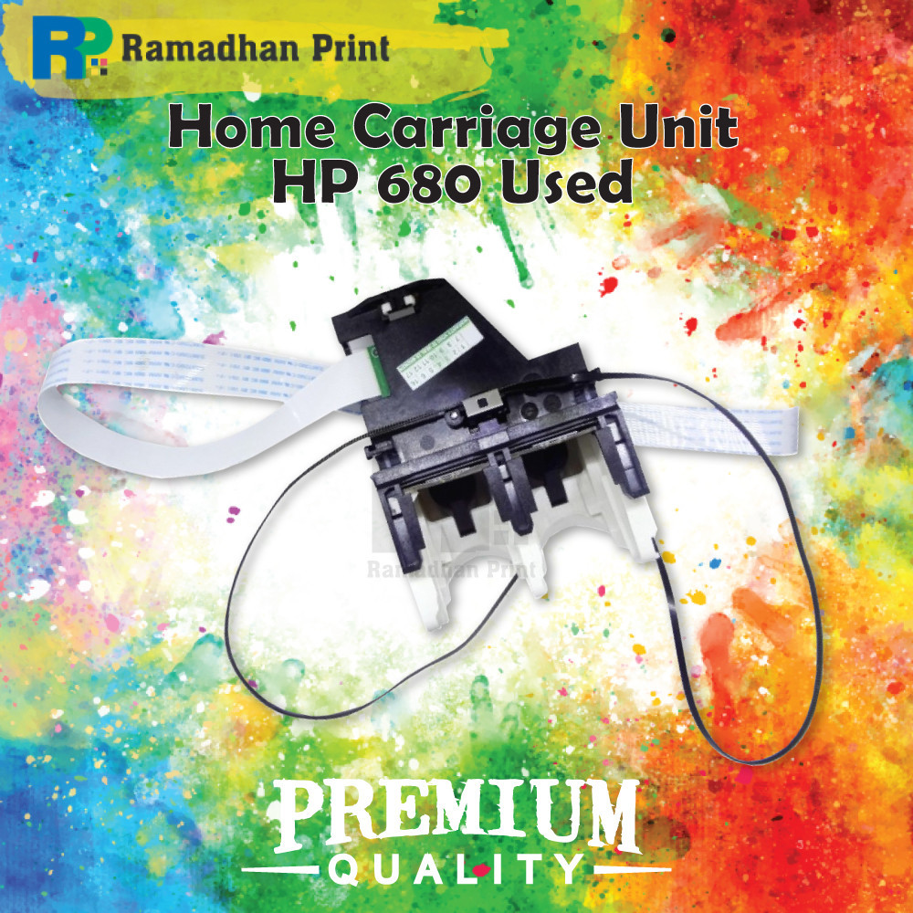 Cartridge HP 680, Carriage Unit Printer HP Deskjet 2135 2130 Used