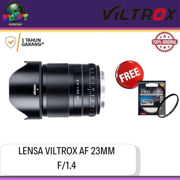 LENSA VILTROX AF 23MM F1.4 STM / VILTROX AF 23MM F1.4 STM