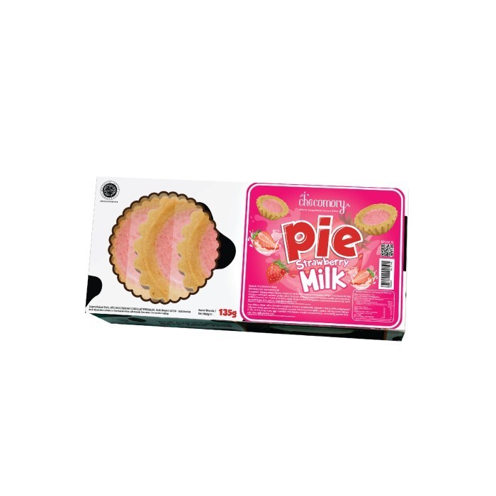 

Chocomory Strawberry Milk Pie Isi 5 - 150 Gr x 1 Pc