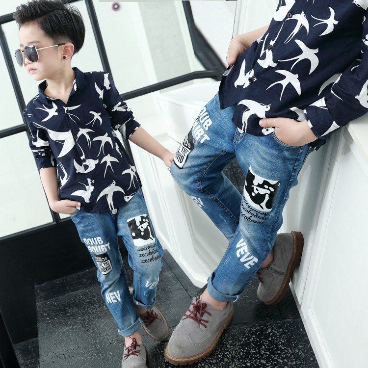 Celana Jeans Motif Pola Baru Bahan Jins Alibaba Tiongkok