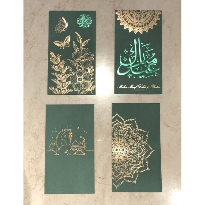 

DWG Amplop lebaran / angpao idul fitri besar gold foil embos tebal premium