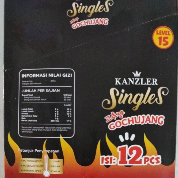 

KANZLER Sosis Singles Gochujang 1 Box