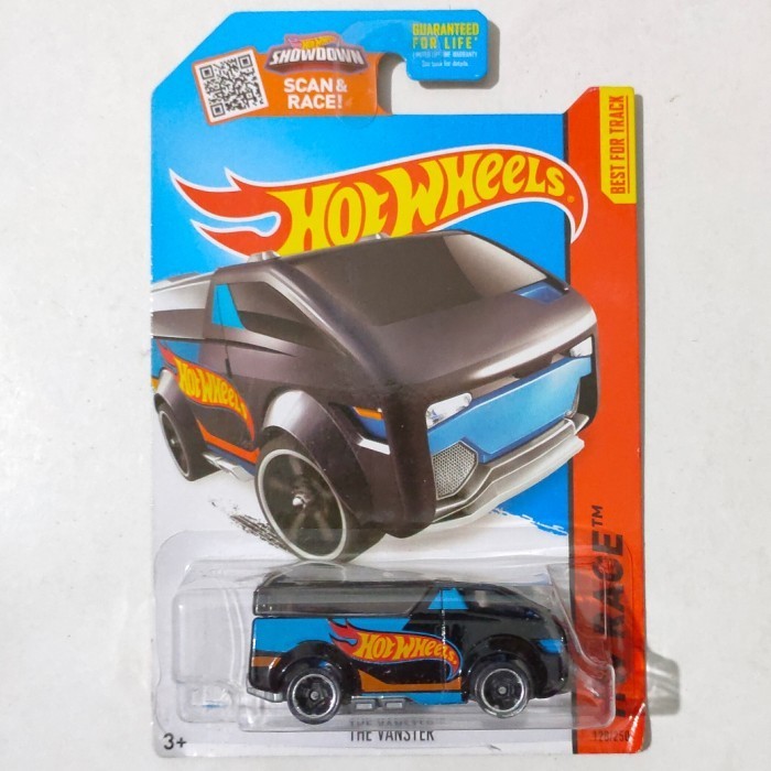 Hotwheels Hot Wheels The Vanster hitam tampo HW 2014 HW Race -DD24
