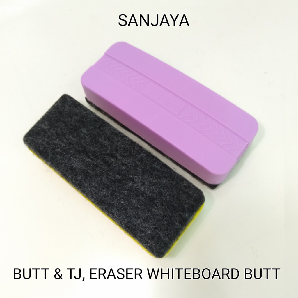 

(HASANS HOME)Penghapus Busa Papan Tulis / Spons Penghapus Whiteboard / Butt & Tj, Eraser Whiteboard Butt