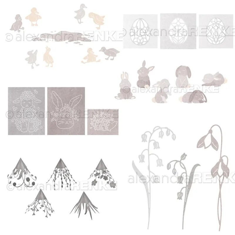 

New Arrival Presell Easter Dies and stamps for DIY Scrapbooking/photo album Decorative Embossing DIY Paper Cards