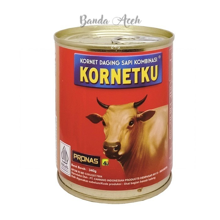 

(Aceh) Kornetku Daging Sapi Pronas 340gr HALAL