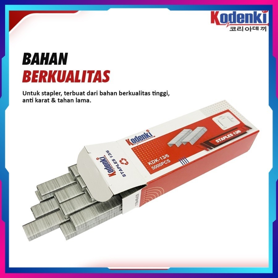 

Isi Ulang Stapler Paku Tembak Air Staples Gun R23 13/6 6MM 13/8 8MM