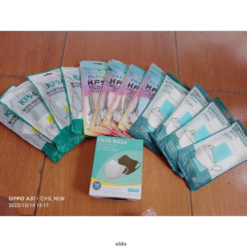 Masker Duckbill 50Pcs/KF94/KF95