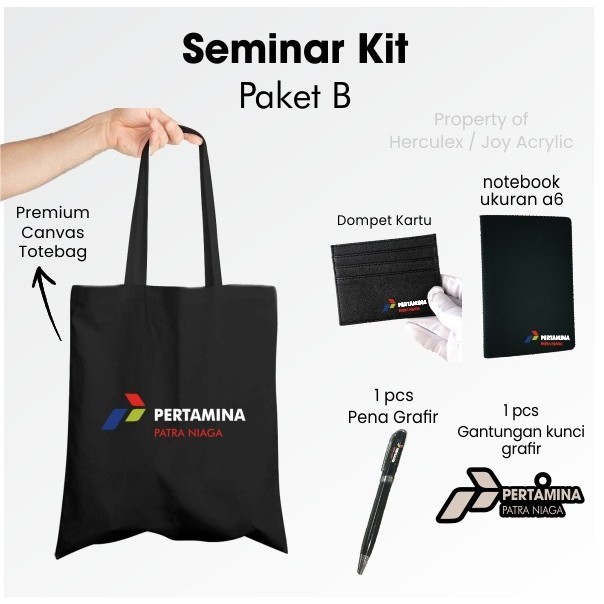 

Seminar kit / souvenir gift / hampers gift custom paket B